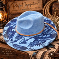 Blue Mesa | One-of-a-Kind Laser-Engraved Felt Hat